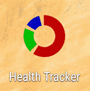 The tracker's icon on an Android homescreen